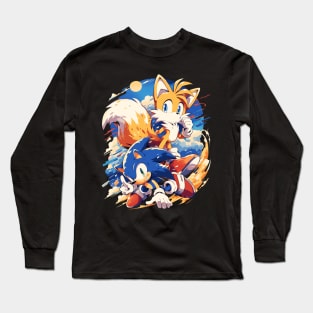 sonic and tails Long Sleeve T-Shirt